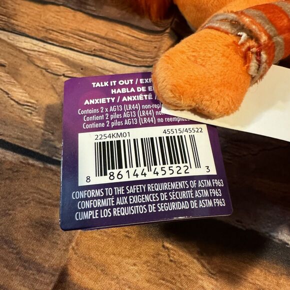 Disney Pixar Inside Out 2 Anxiety Plush Doll Talking Emotional Stuffed Animal - Picture 9 of 9